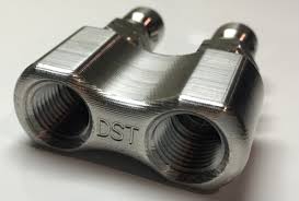 Stainless Steel DST 2 tip holder (with nipples)